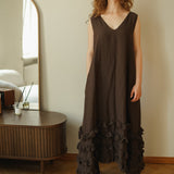 CAROLINE  dress Autumn colors