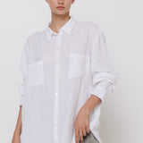BOYFRIEND oversize linen shirt
