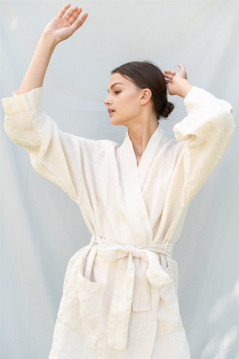 Linen kimono robe DREAM