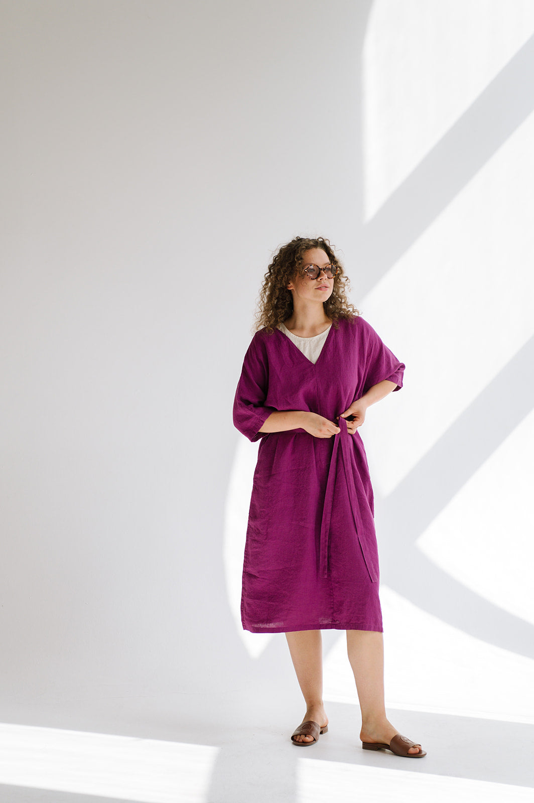 SALE 40% OFF  Eva dress / purple / XL Size