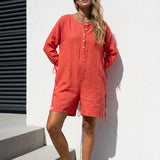 TAMI linen romper