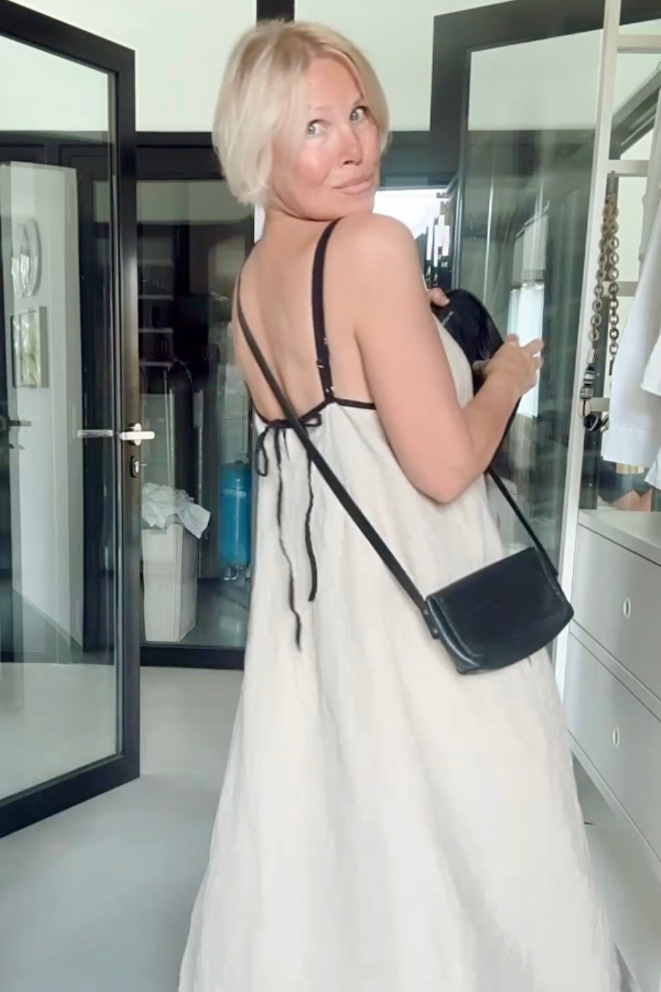 LOVE maxi slip dress