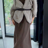 WOLLY Hand-Knitted Wool Cardigan