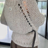 WOLLY Hand-Knitted Wool Cardigan
