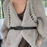WOLLY Hand-Knitted Wool Cardigan