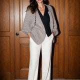 WOLLY Hand-Knitted Wool Cardigan