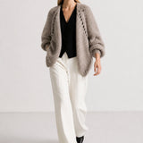 WOLLY Hand-Knitted Wool Cardigan
