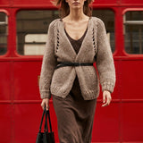 WOLLY Hand-Knitted Wool Cardigan
