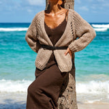 WOLLY Hand-Knitted Wool Cardigan