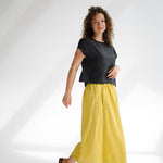 ALICE tank top natural - MOO Linen Shop