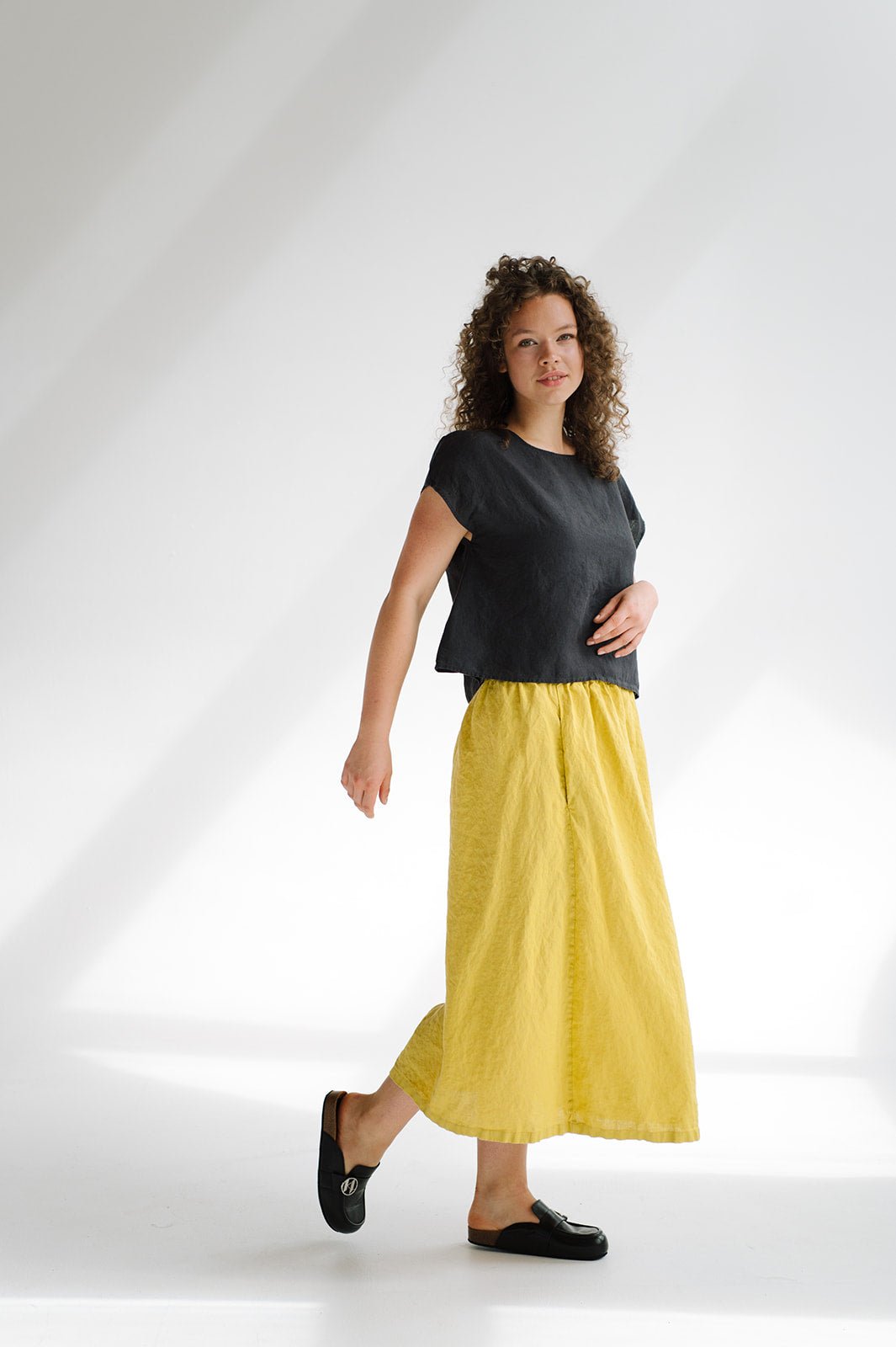 ALICE tank top natural - MOO Linen Shop