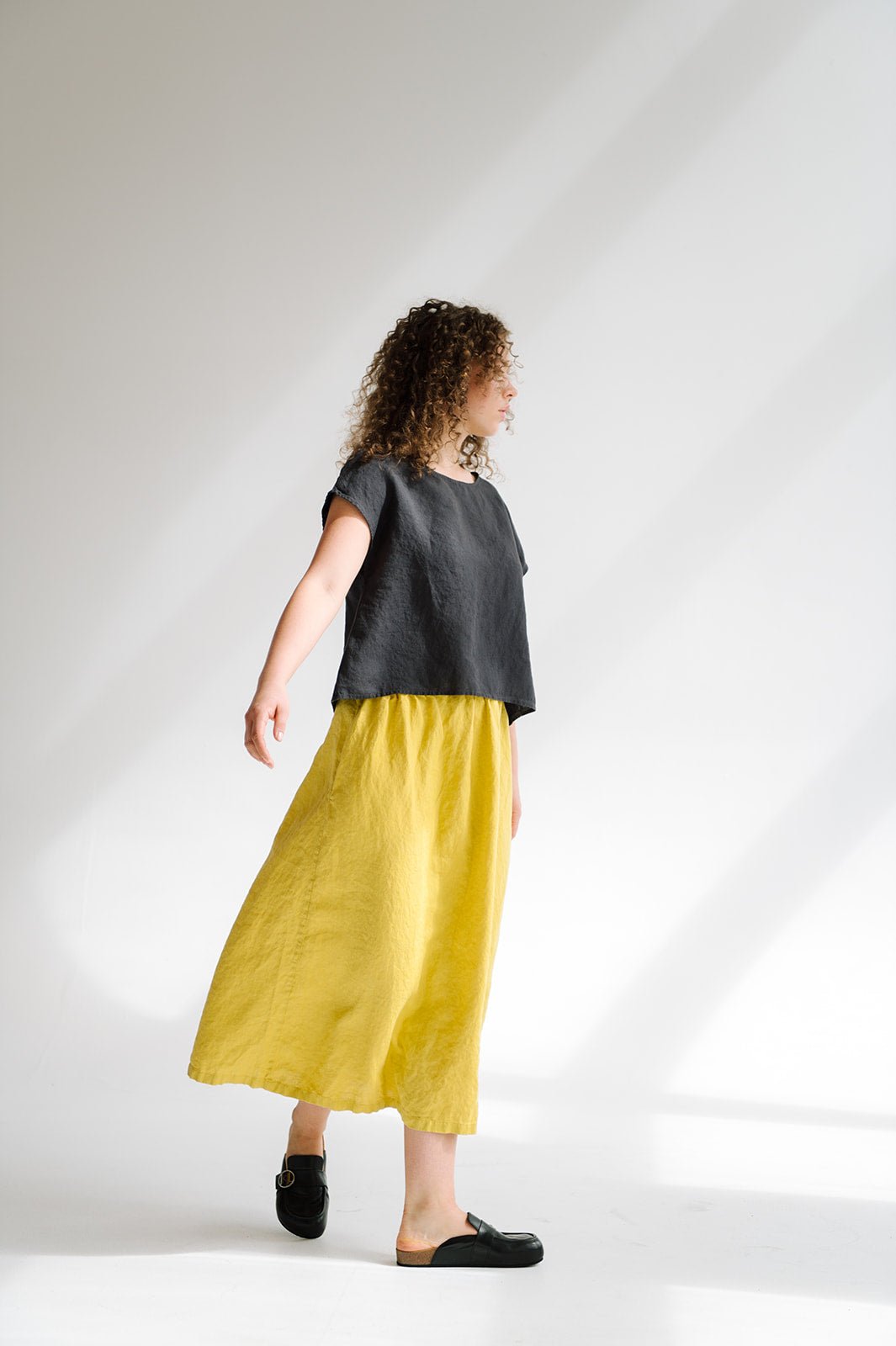 ALICE tank top natural - MOO Linen Shop