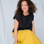 ALICE tank top natural - MOO Linen Shop