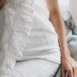 Bath towel WHITE natural - MOO Linen Shop