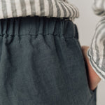 BELLA pants ocean green - MOO Linen Shop