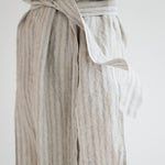 DAINA summer dress white - MOO Linen Shop