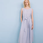 EDEN new linen dress black - MOO Linen Shop