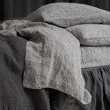 FLAT linen sheet EASY US TWIN 66x 96"/ 168 x244 cm - MOO Linen Shop