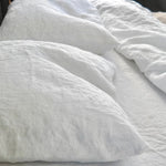 FLAT linen sheet EASY US TWIN 66x 96"/ 168 x244 cm - MOO Linen Shop