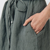 GIRL shirt dress cream - MOO Linen Shop