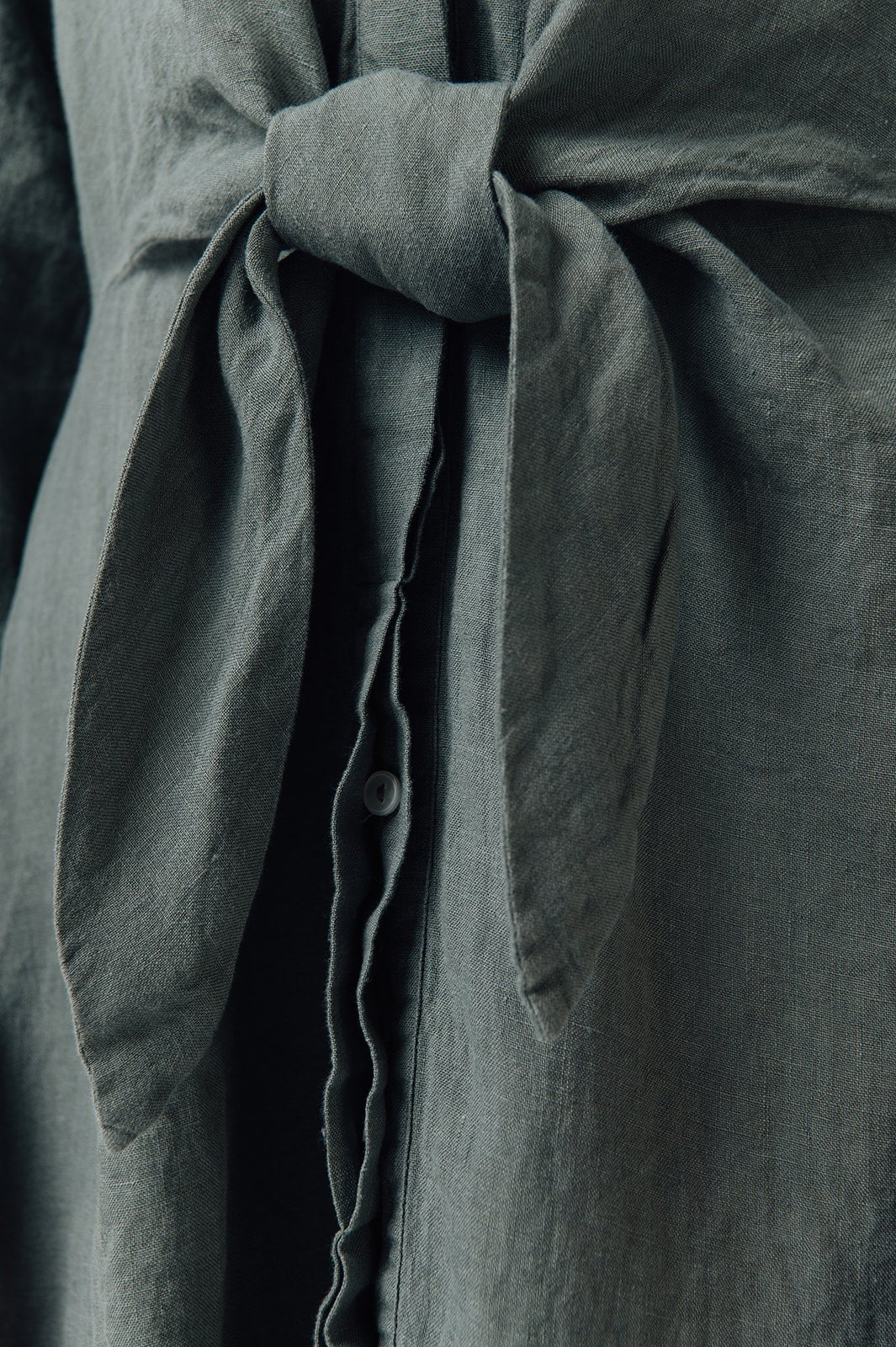 GRAZ shirt dress cream - MOO Linen Shop