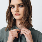 GRAZ shirt dress cream - MOO Linen Shop