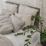 HARMONIA linen duvet cover set natural - MOO Linen Shop