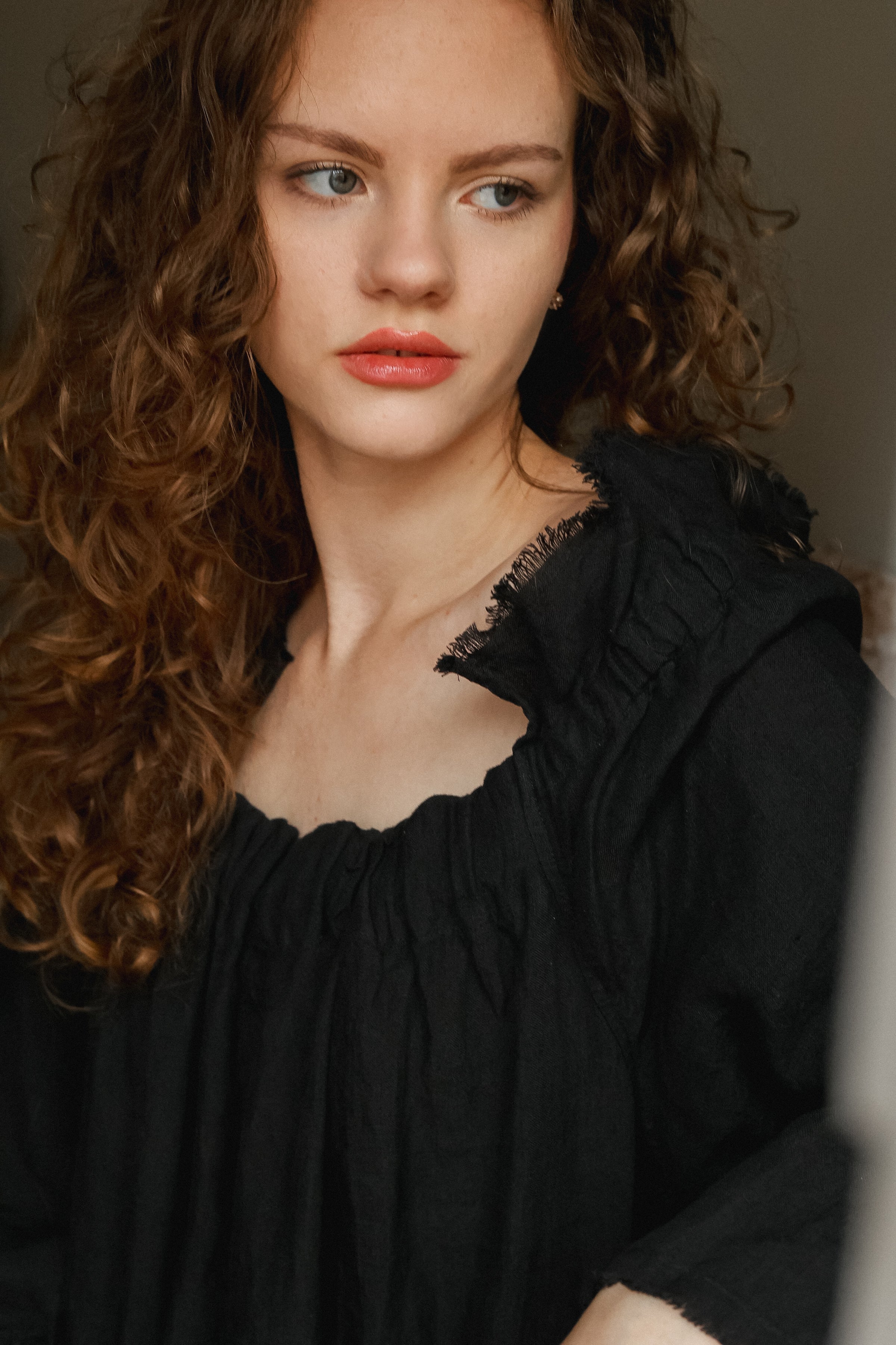 JACKY linen dress royal blue - MOO Linen Shop