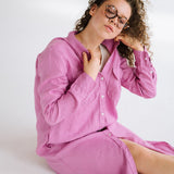 JEEP shirt dress cream - MOO Linen Shop