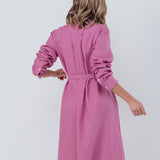 JEEP shirt dress cream - MOO Linen Shop