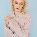 JULIA linen dress havanna - MOO Linen Shop