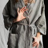 LISA PLUS set of 3 cream - MOO Linen Shop