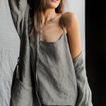 LISA PLUS set of 3 cream - MOO Linen Shop