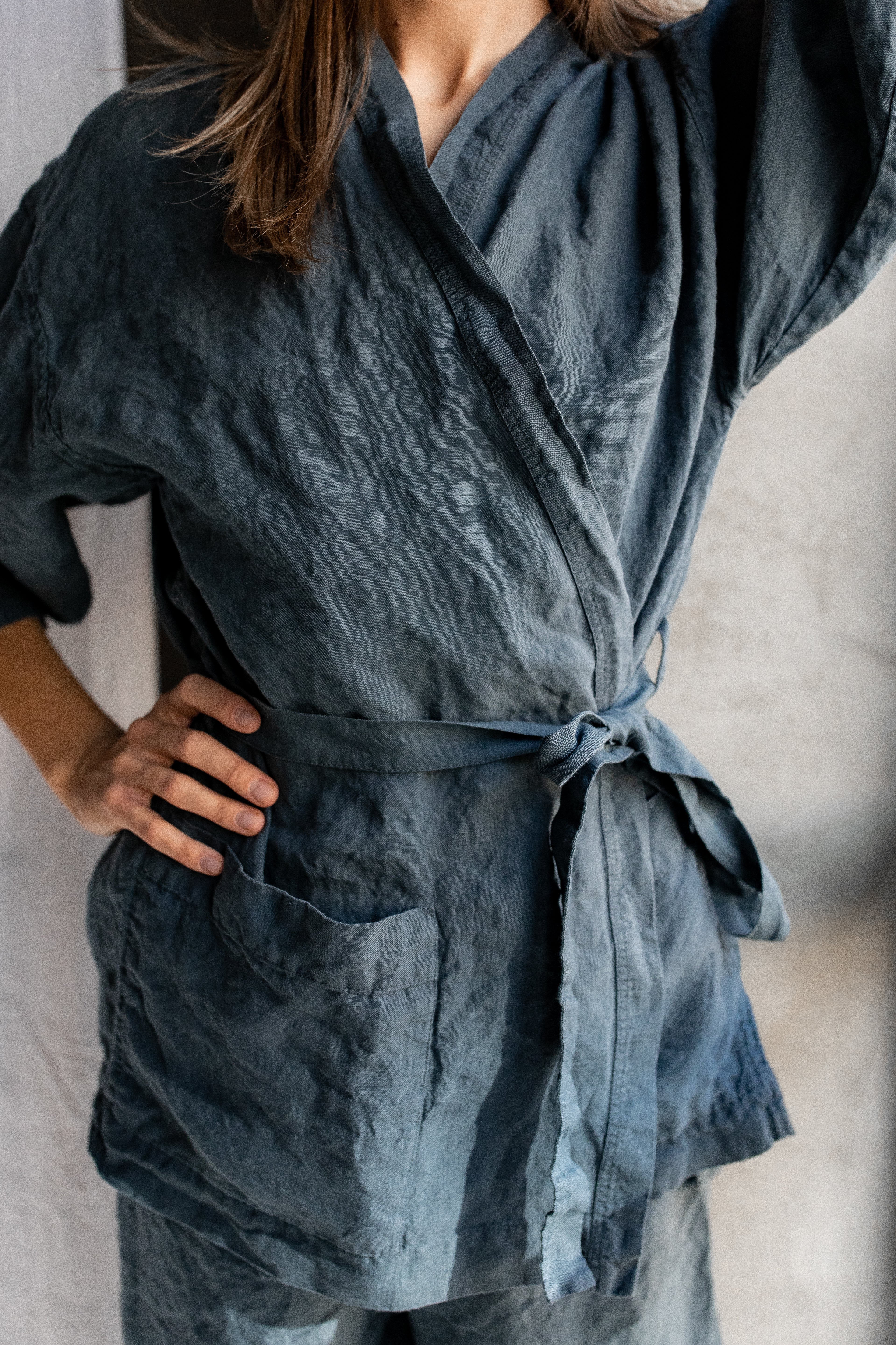 LISA PLUS set of 3 cream - MOO Linen Shop