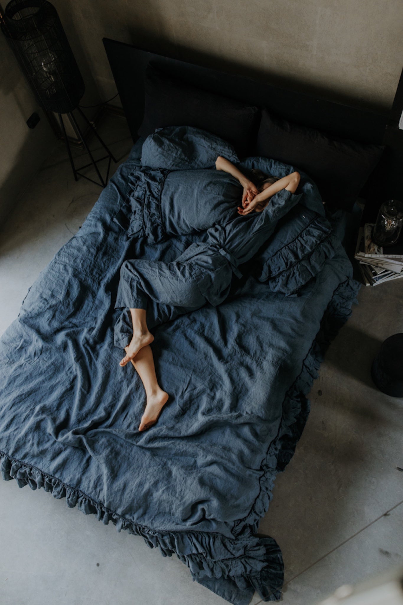 LISA PLUS set of 3 cream - MOO Linen Shop