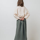 LUCIA linen shirt natural - MOO Linen Shop