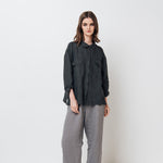 LUCIA linen shirt natural - MOO Linen Shop