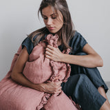 Small ruffle pillowcase SET