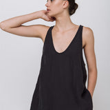 MIA slip top natural - MOO Linen Shop