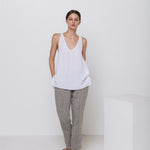 MIA slip top natural - MOO Linen Shop