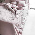 Natural linen duvet cover set natural - MOO Linen Shop