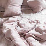Natural linen duvet cover set natural - MOO Linen Shop