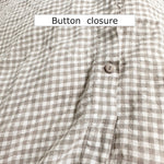 Natural linen duvet cover set natural - MOO Linen Shop