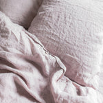 Natural linen duvet cover set natural - MOO Linen Shop