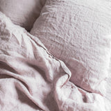 Natural linen duvet cover set natural - MOO Linen Shop