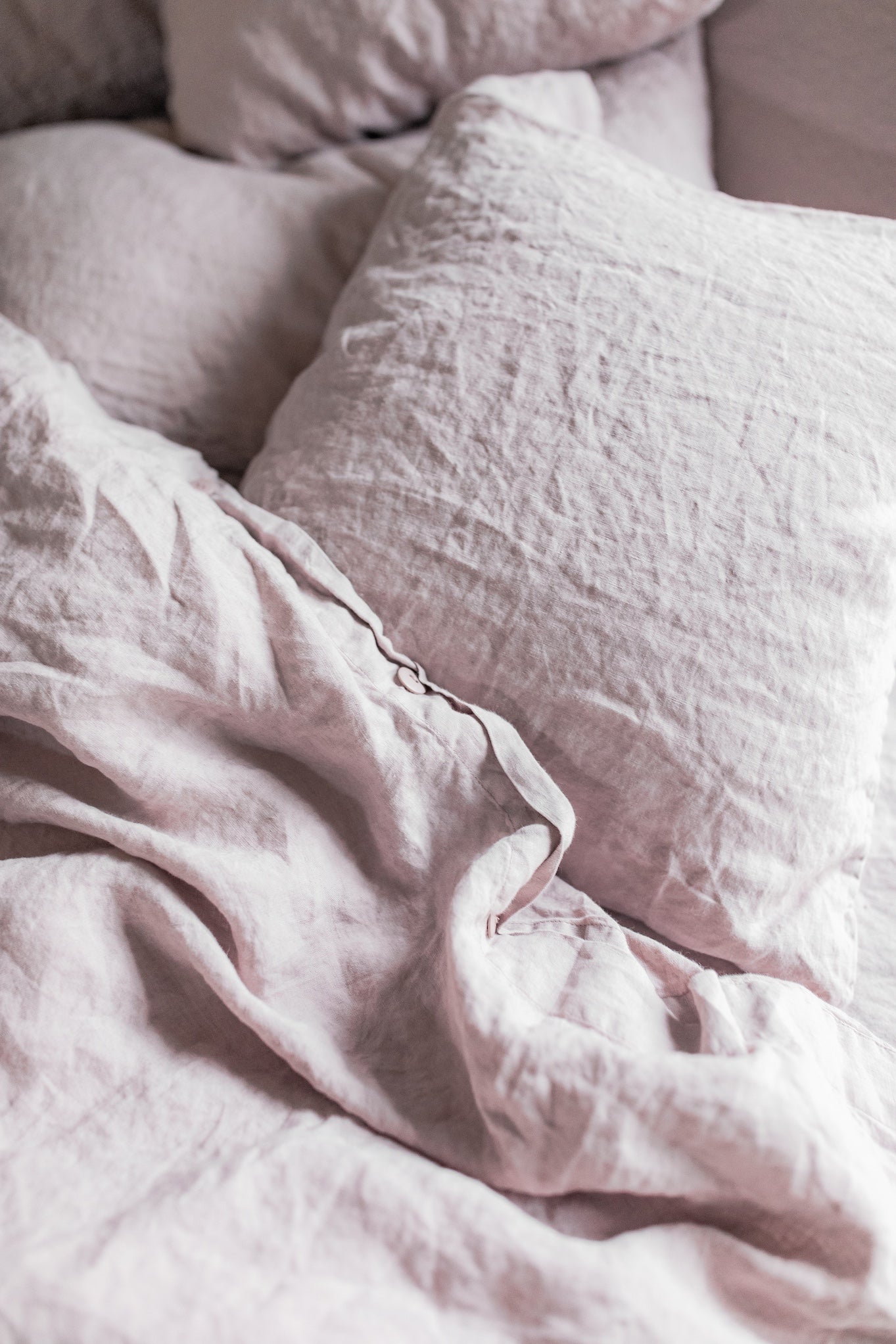 Natural linen duvet cover set natural - MOO Linen Shop