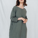 SALE 50% OFF BARCELONA dress blue ice M - MOO Linen Shop