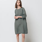 SALE 50% OFF BARCELONA dress blue ice M - MOO Linen Shop