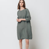 SALE 50% OFF BARCELONA dress blue ice M - MOO Linen Shop