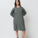 SALE 50% OFF BARCELONA dress blue ice M - MOO Linen Shop